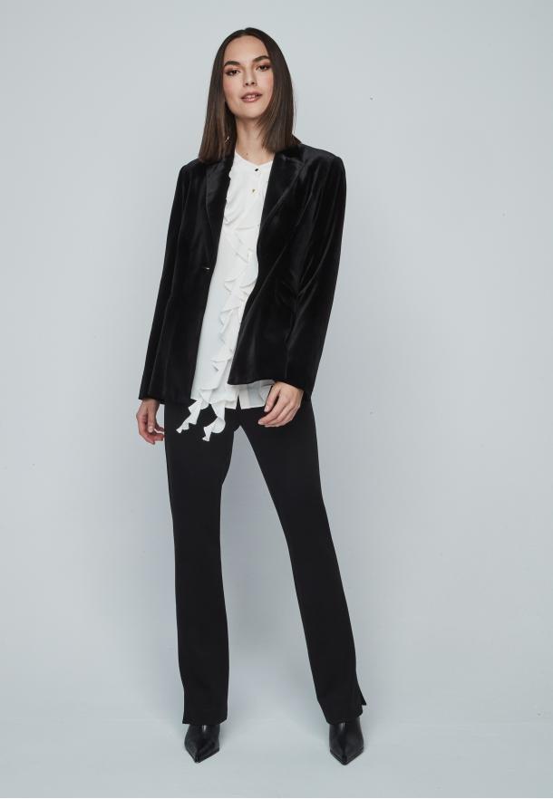 Blazer terciopelo NEGRO