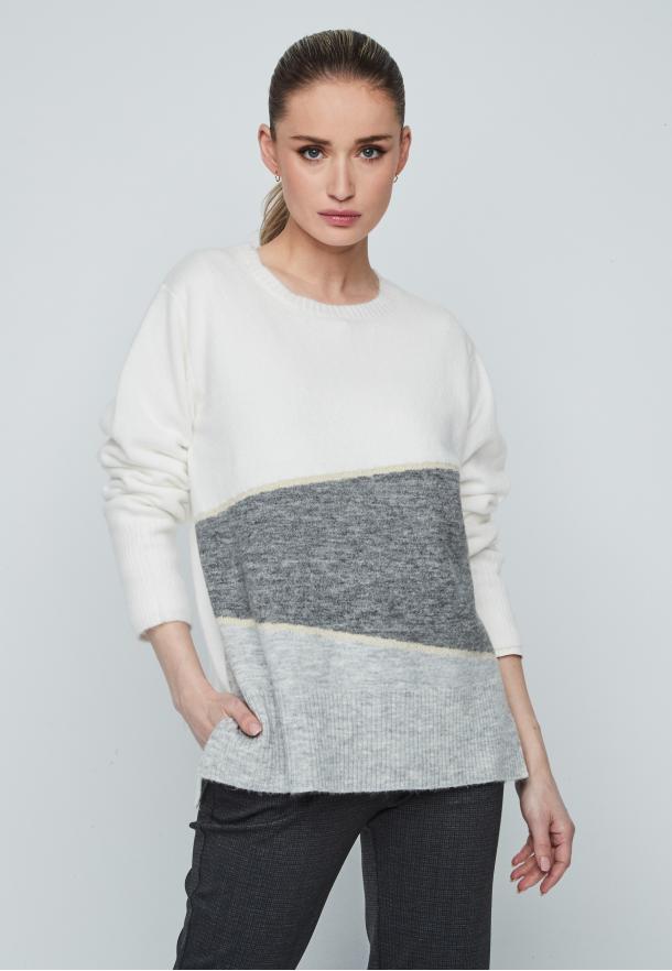 Jersey diagonal GRIS