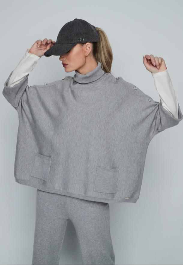 Jersey bolsillos GRIS