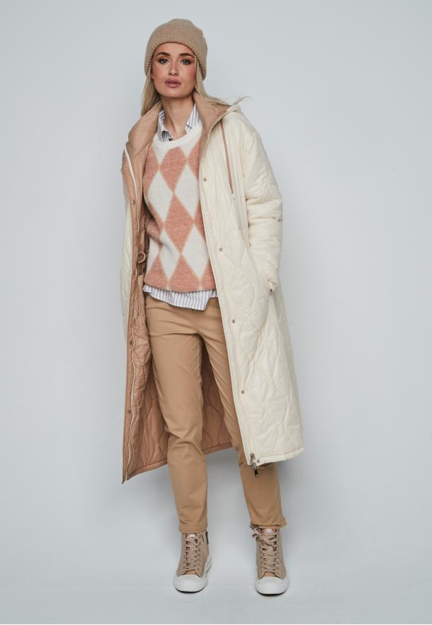 Parka acolchada CAMEL