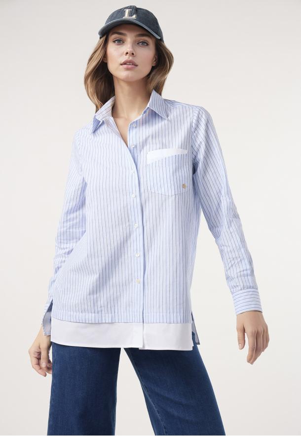 Blusa raya azul AZUL