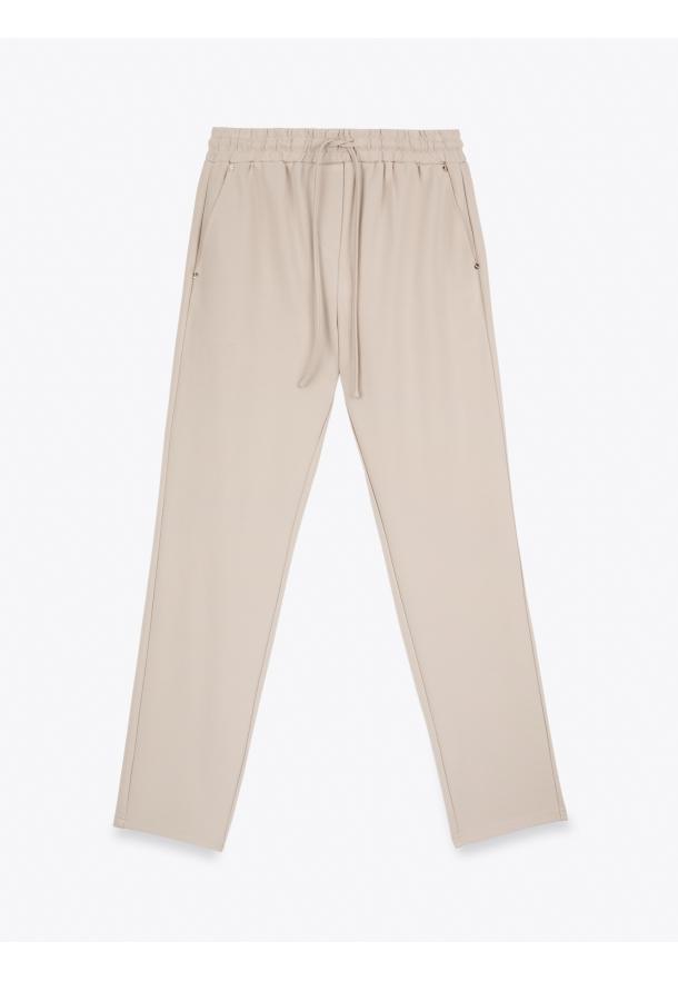 Pantalón experience goma cintura BEIGE