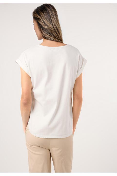 Camiseta chica gafas BLANCO