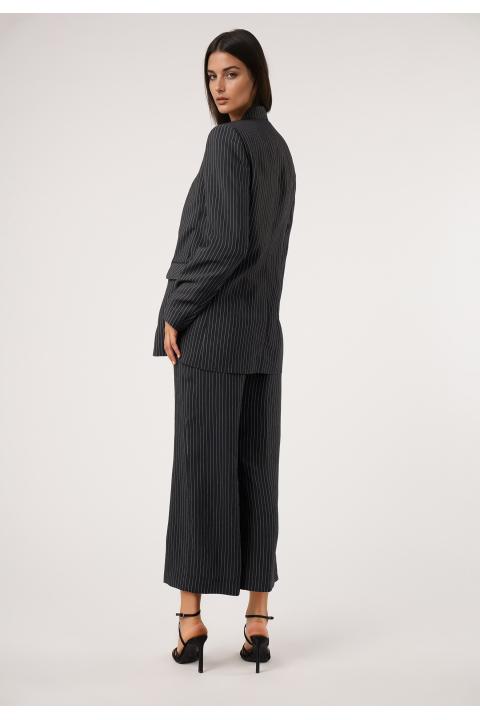 Pantalón rayas NEGRO