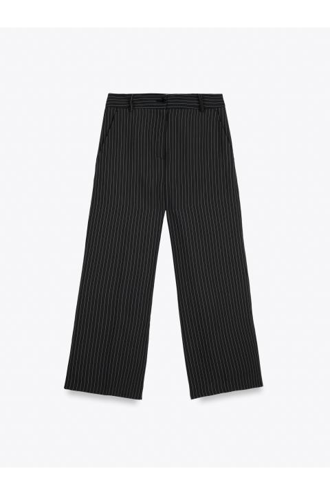 Pantalón rayas NEGRO
