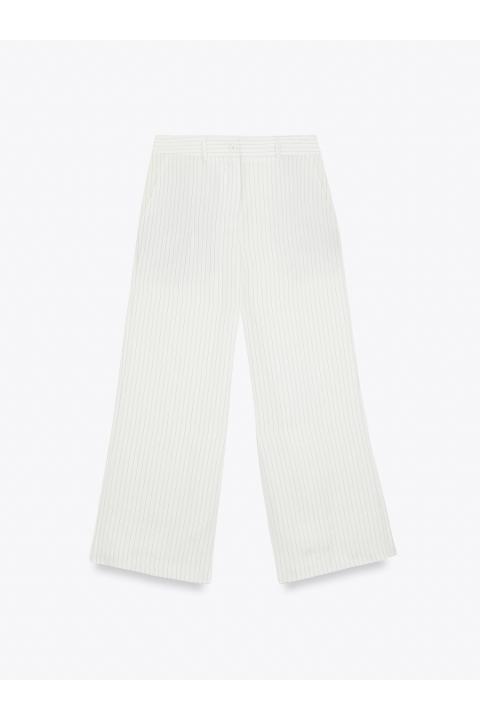Pantalón rayas BLANCO