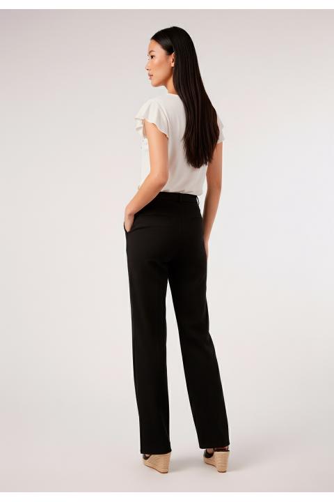 Pantalón largo gomas básico NEGRO