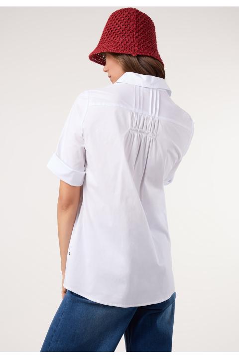 Blusa jaretas BLANCO