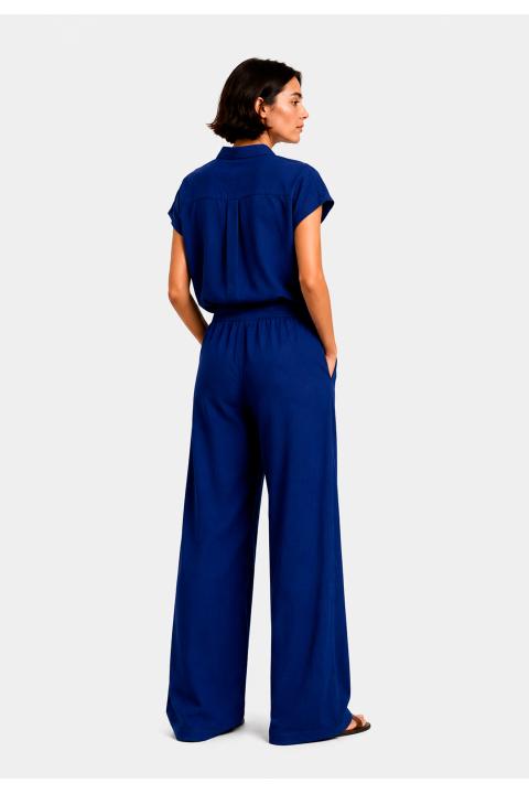 Camisa lisa atacados AZUL MARINO