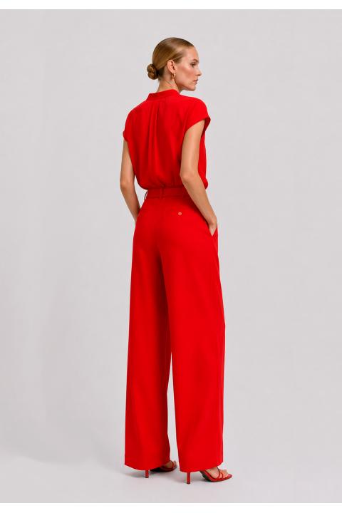 Pantalón culotte atacados ROJO