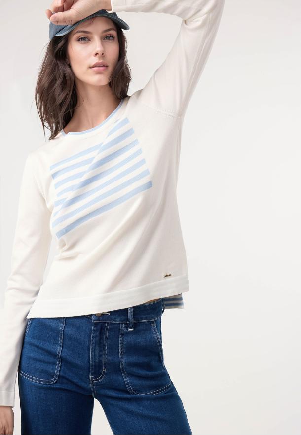 Jersey rayita AZUL