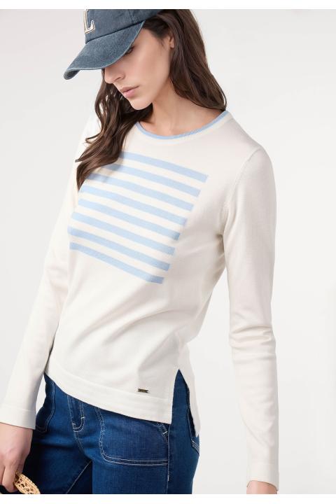 Jersey rayita AZUL