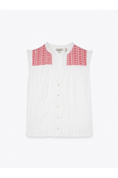Top bordados BLANCO