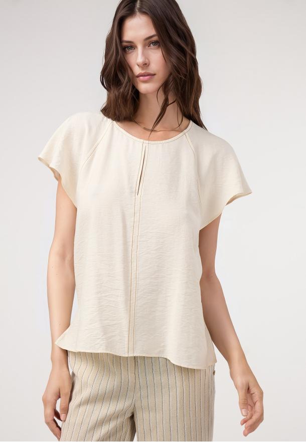 Blusa lágrima CRUDO