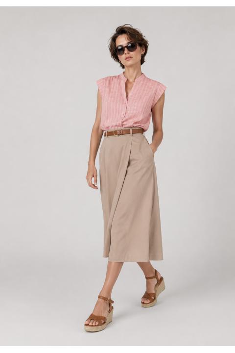 Camisa rayas bicolor ROSA