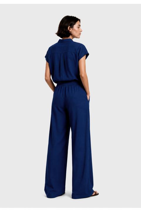 Camisa lisa atacados AZUL MARINO