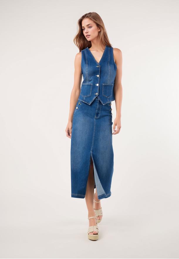Falda denim DENIM