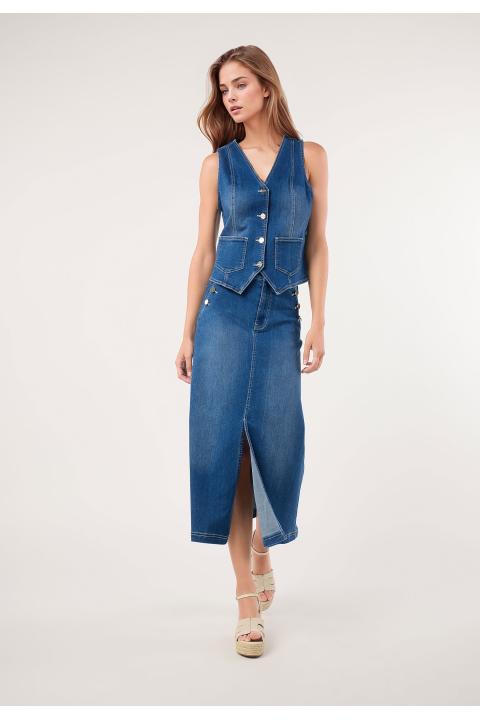 Falda denim DENIM