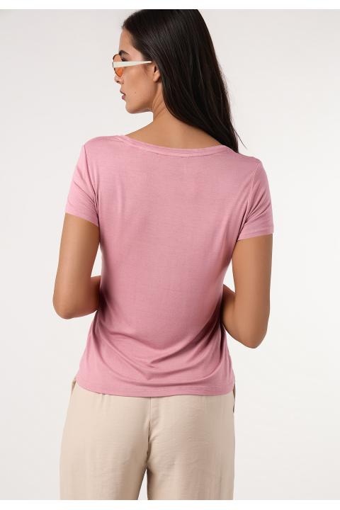 Pantalón pespunte BEIGE
