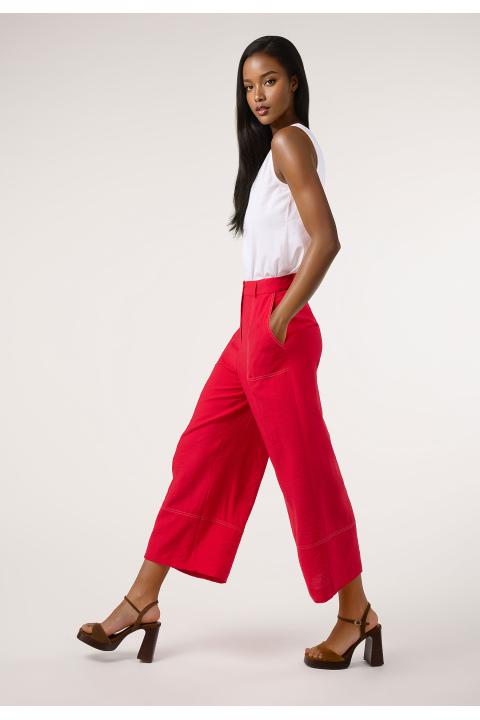 Pantalón bolsillos ROJO