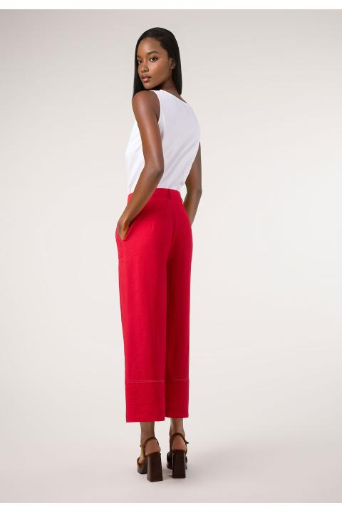 Pantalón bolsillos ROJO