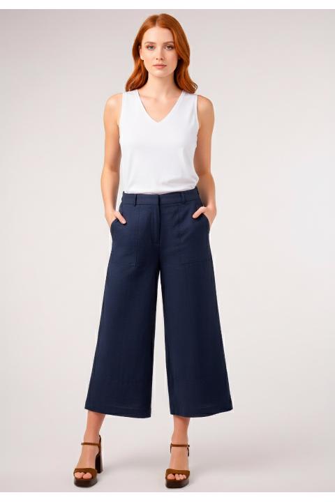 Pantalón bolsillos AZUL MARINO