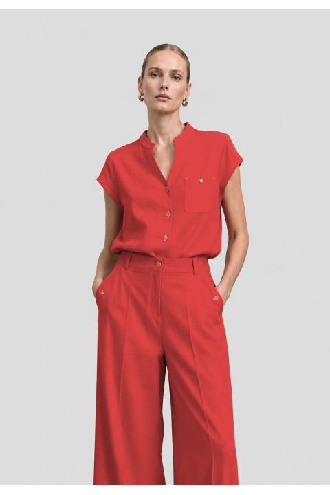 Pantalón culotte atacados ROJO
