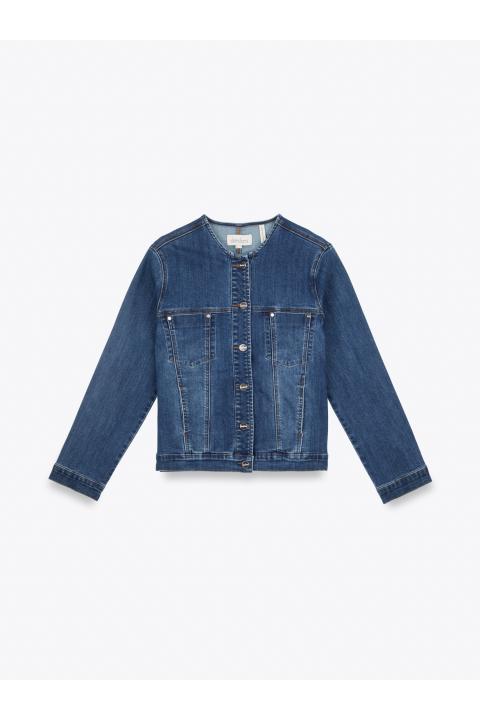 Cazadora pespuntes DENIM