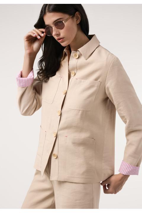 Chaqueta cartera BEIGE
