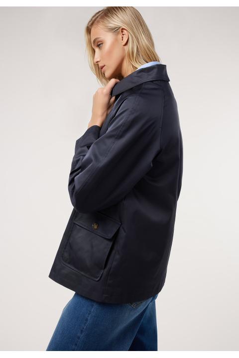 Trench corto AZUL MARINO