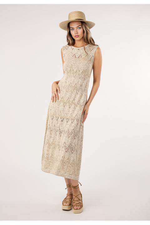 Vestido punto CRUDO