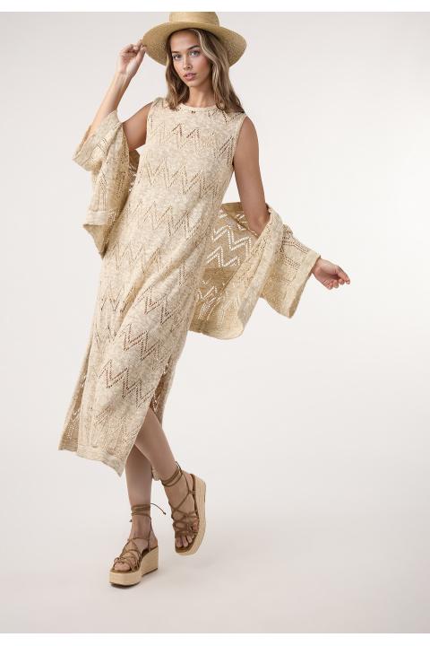 Vestido punto CRUDO