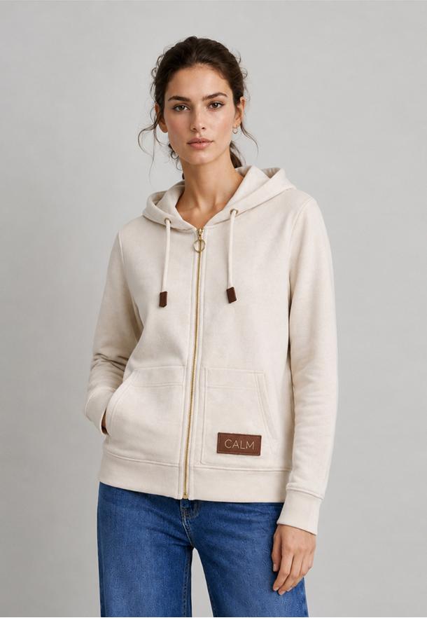 Sweatshirt knit Calm BEIGE
