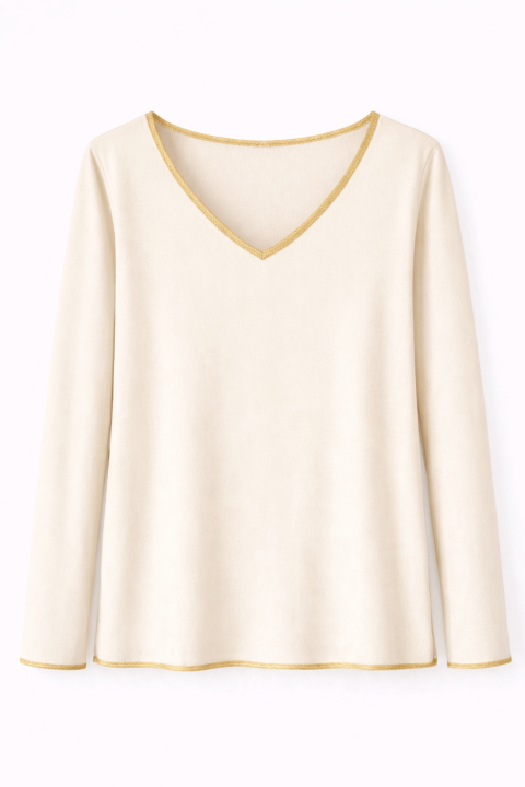 T-shirt cinta oro CRUDO