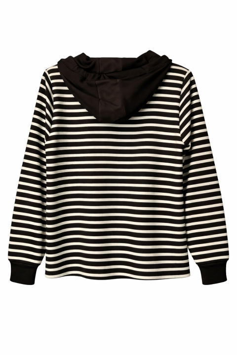 Sudadera rayas MARRON