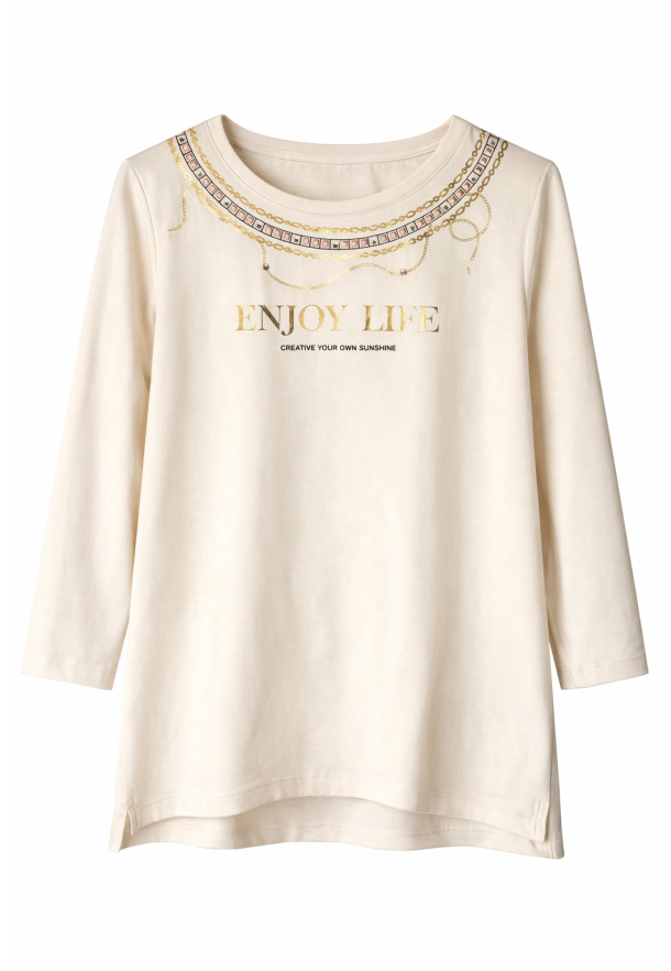 Camiseta collar CRUDO