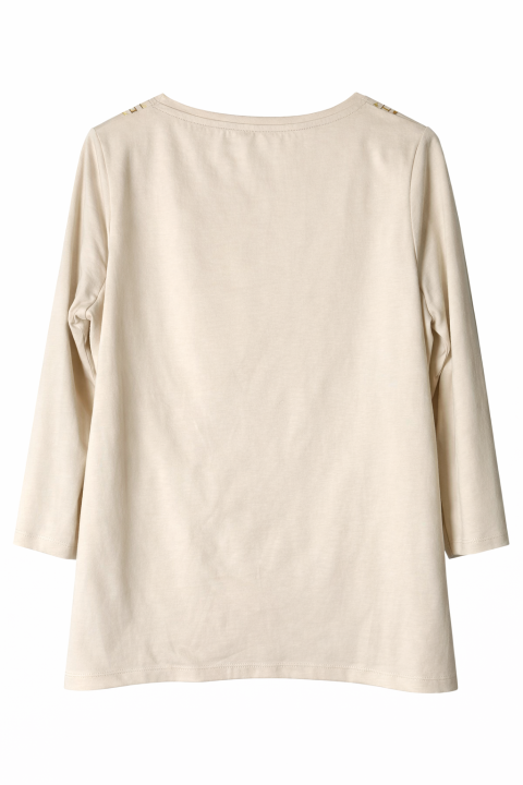 T-shirt collar CRUDO