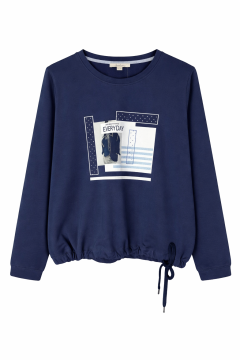 Sudadera topos AZUL MARINO