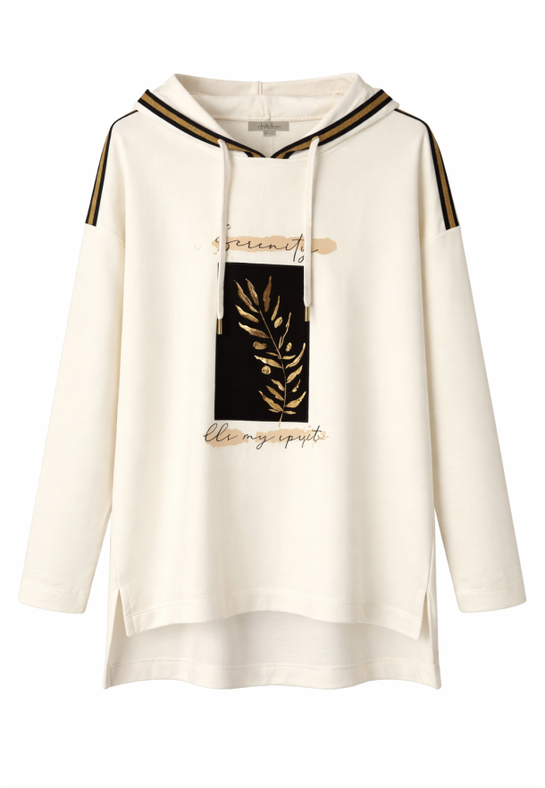 Sweatshirt detalle corduroy CRUDO