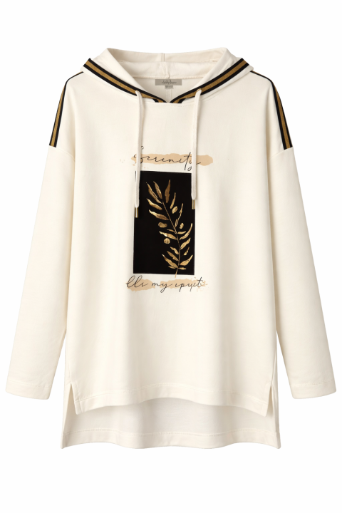 Sweatshirt detalle corduroy CRUDO