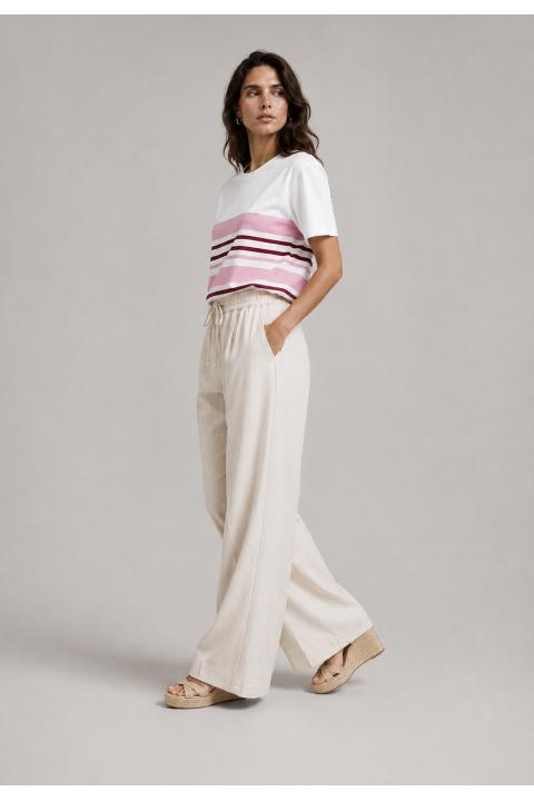 Camiseta rayas BLANCO