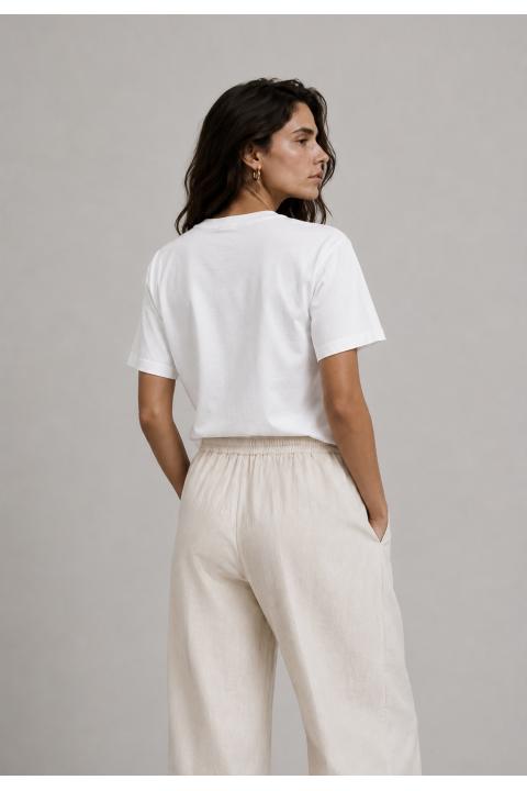 Camiseta rayas BLANCO