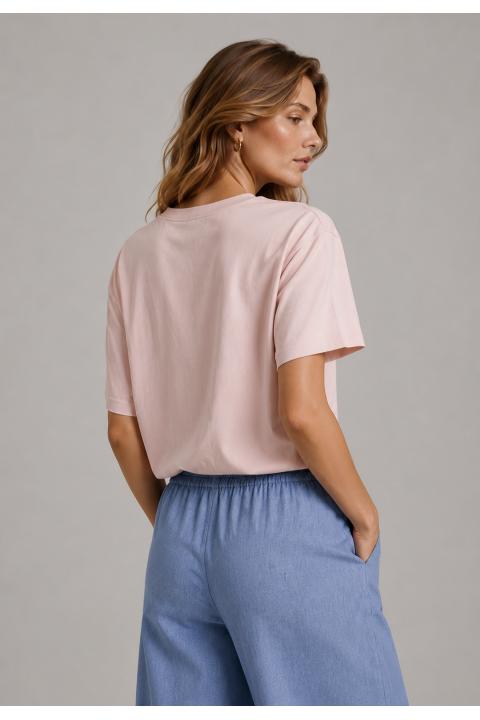 camiseta chica rosa ROSA