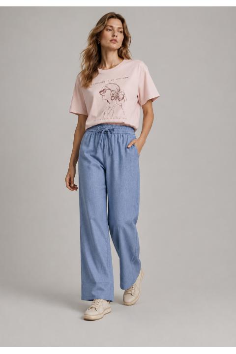 T-shirt chica rosa ROSA