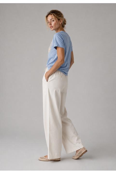 T-shirt caracoles AZUL