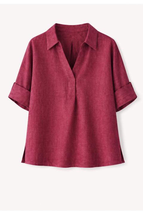 Blouse escote V-neck ROSA