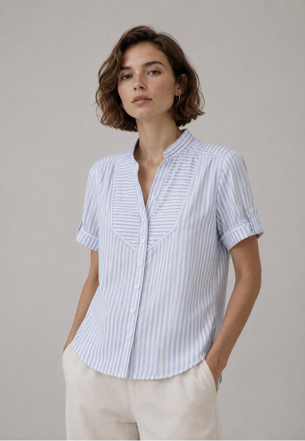 Blouse stripes AZUL