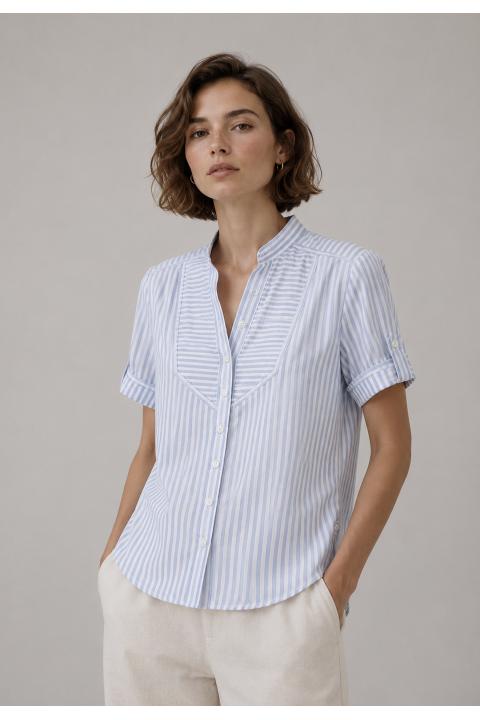 Blouse stripes AZUL
