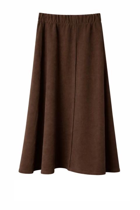 Falda punto MARRON