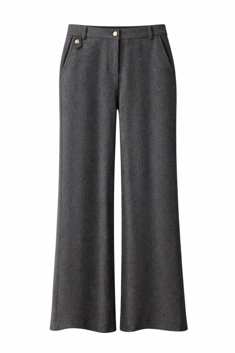 Trousers experience crop GRIS MARENGO